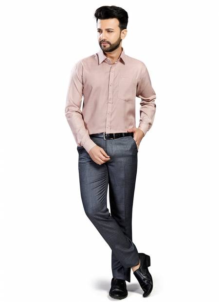 Outluk 1425 Office Wear Cotton Mens Shirt Collection 1425-SAND SKIN